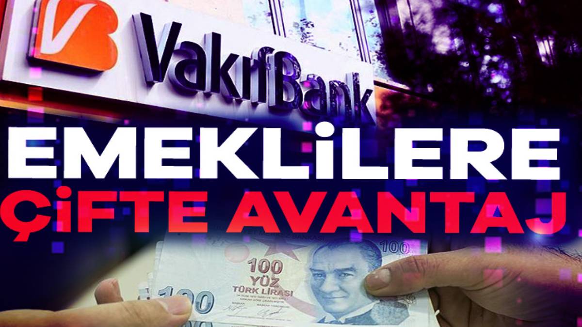 Yılın son fırsatları! Vakıfbank emekli promosyonunu güncelledi: Bankaya giden parasını cebine koyup çıkacak