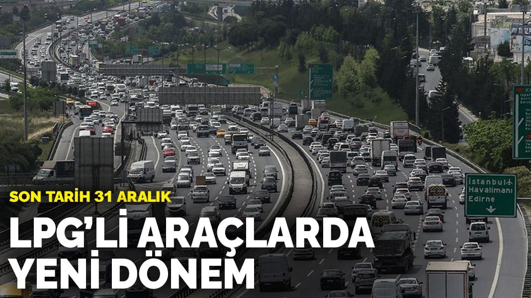 O araçlarda yeni dönem: Son tarih 31 Aralık