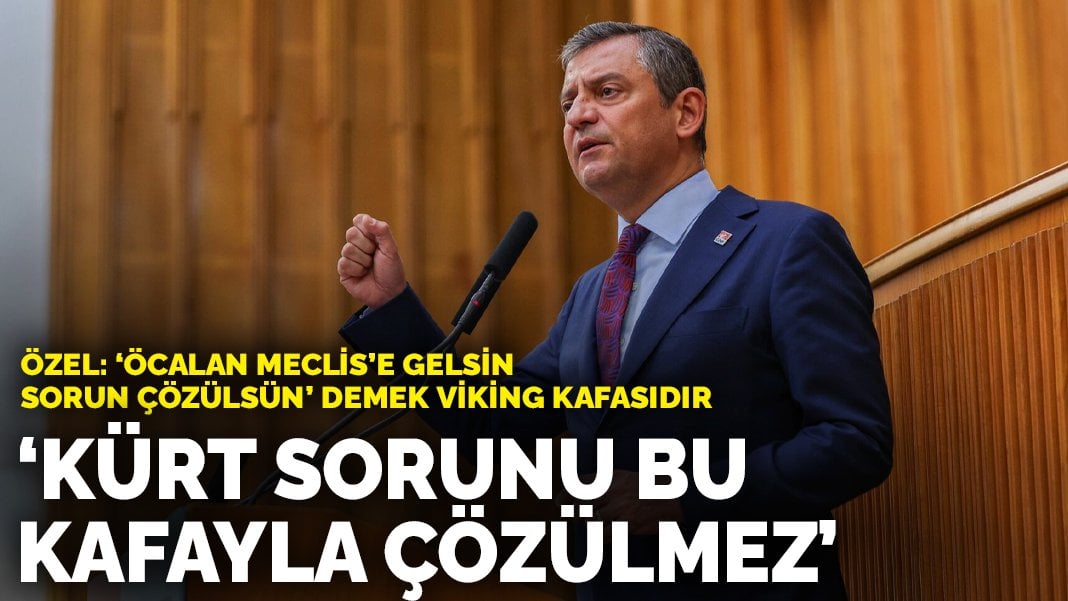 Özel: ‘Öcalan Meclis’e gelsin sorun çözülsün’ demek Viking kafasıdır! Kürt sorunu bu kafayla çözülmez