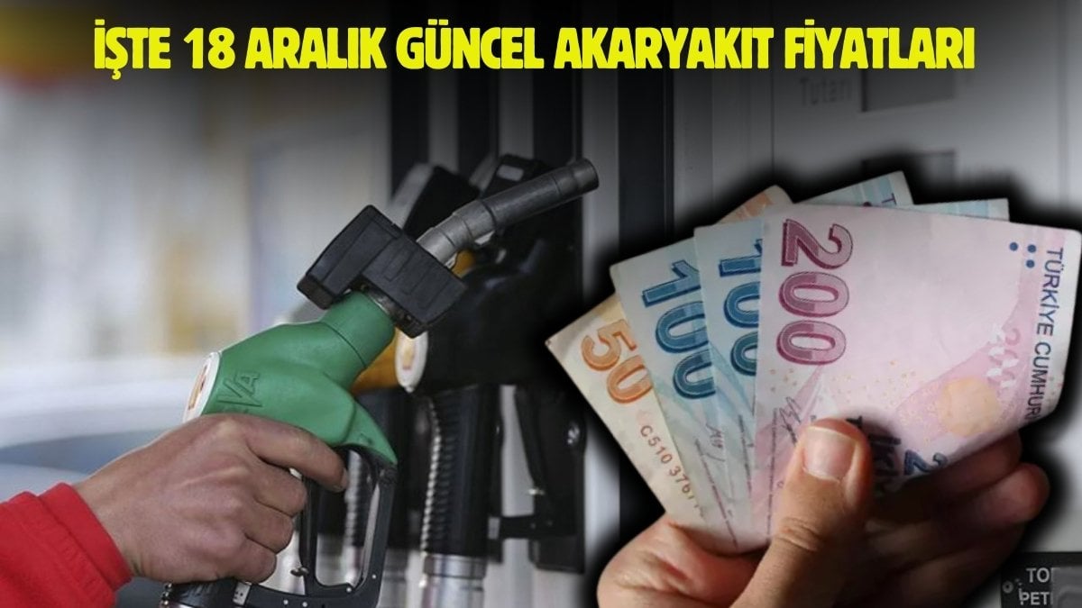 Akaryakıt fiyatlarına zam geldi mi? 18 Aralık 2024 Akaryakıt, benzin, motorin, LPG fiyatı ne kadar? Güncel akaryakıt fiyatları..