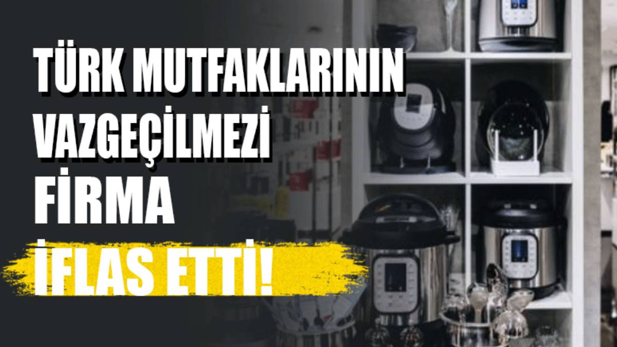 Türkiye’nin beyaz eşya devi iflas etti! Müşteriler şubeye akın etti. Yüzlerce satılan ürüne el konuldu