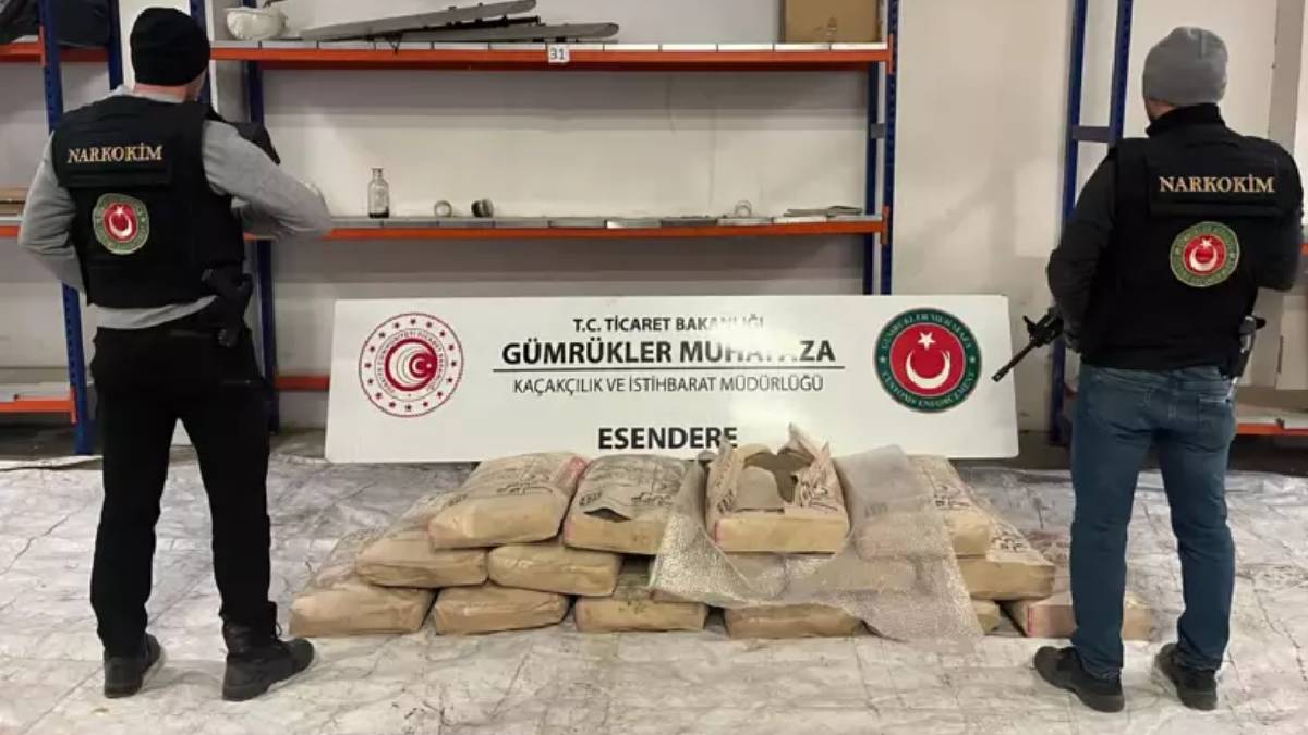 İpsala ve Esendere’de 493 kilo uyuşturucu yakalandı