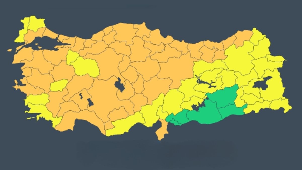 Adana, Mersin, Gazinatep, Hatay, Kahramanmaraş, Adıyaman sabah 7’de başlayacak göz açtırmayacak: Meteoroloji uyardı…