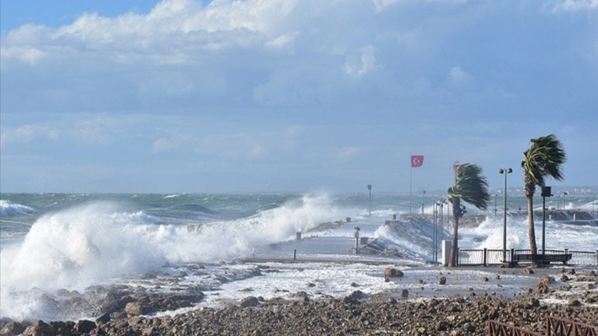 Meteorolojiden kritik uyarı geldi! Bu akşam başlıyor: Balıkçılar ve denizciler dikkat