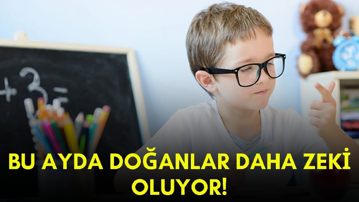 Çocuğunuzun doğum ayını hafife almayın! Bu aylara dikkat: Tüm zekiler bu aylarda dünyaya geliyor