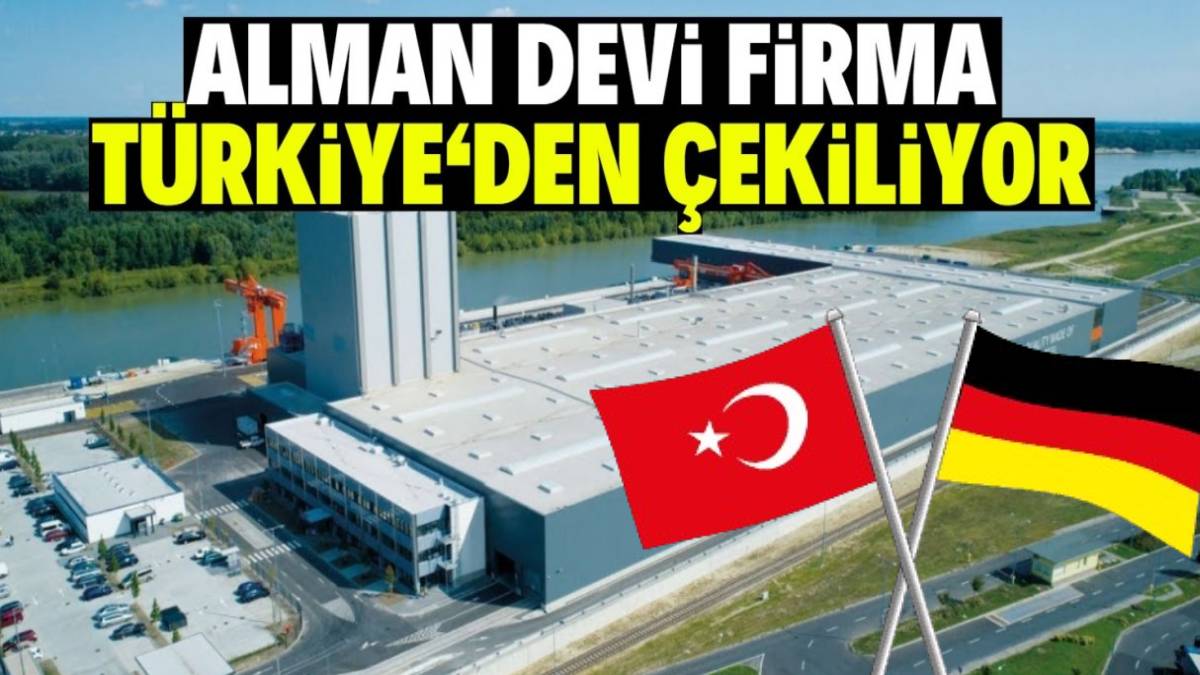 Şok gelişme! Alman devinden Türkiye’ye veda: Tası tarağı toplayıp ülkeden çekiliyorlar