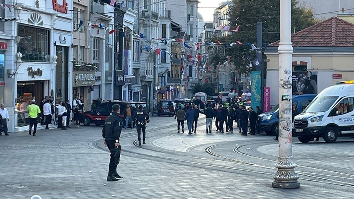 İstiklal Caddesi patlamasına ilişkin 2 gözaltı