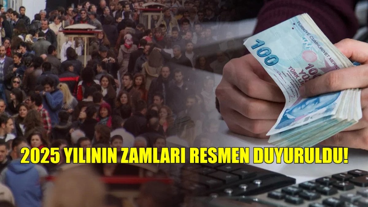 2025 zamları resmen duyuruldu! Cepler yanacak!