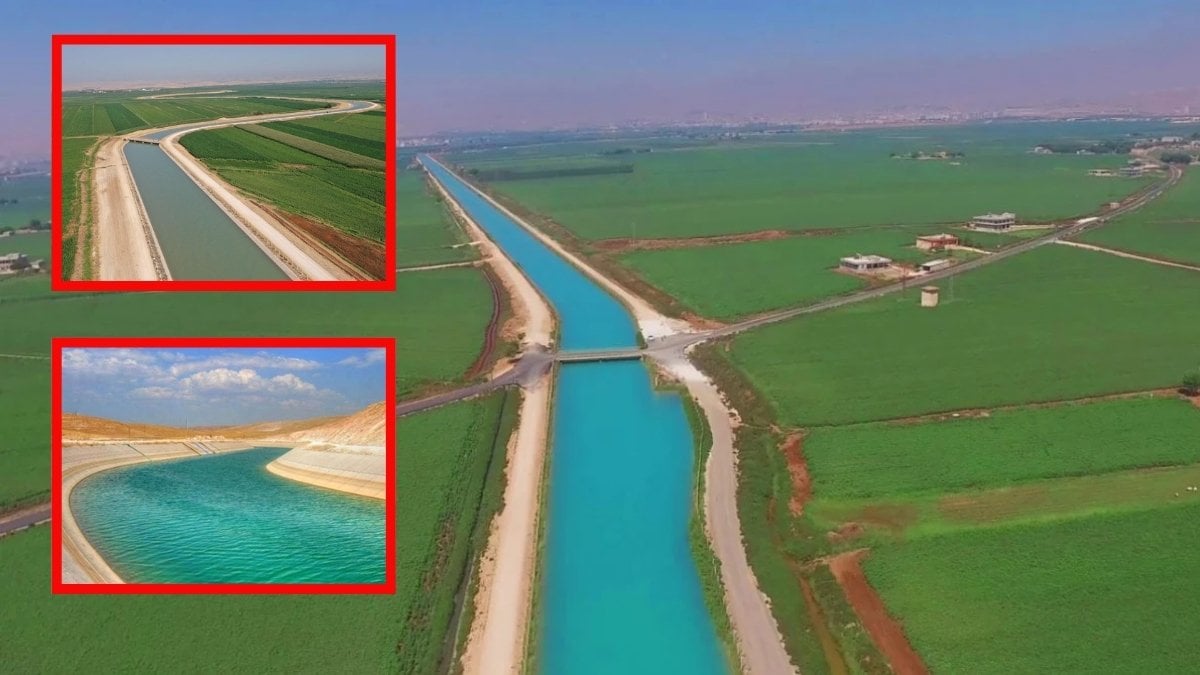 Türkiye’nin en uzun yapay nehri: Tam 221 km uzunluğunda! Dev nehir iki ilimize hayat veriyor