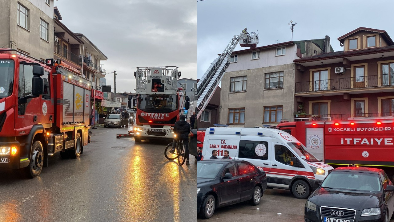 4 Katlı Binada Yangın Paniği: Bacadan Yükselen Dumanlar Korkuttu