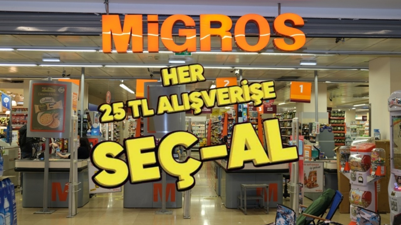 Migros Çıldırdı! Dev İndirimler Başladı: 25 TL ve Üzeri Alışverişte Bomba Fırsatlar!