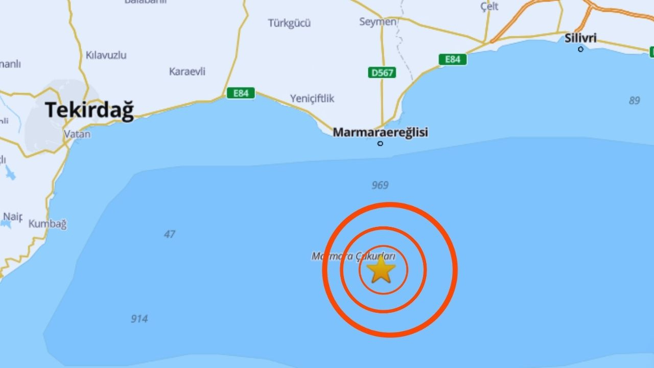 AFAD Duyurdu: Marmara’da Deprem