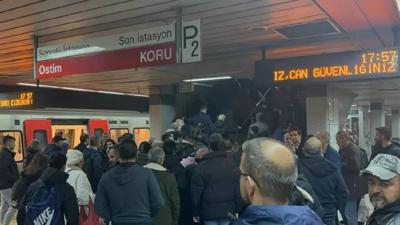 Ankara’da Korku Dolu Anlar… Batıkent Metro Durağında Yangın: Vatandaşlar Tahliye Edildi