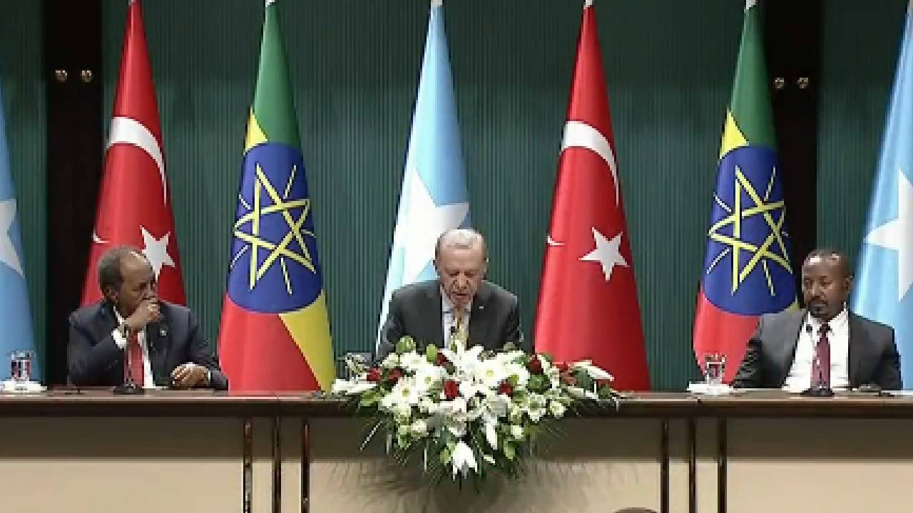 Somali ile Etiyopya Ankara’da Uzlaştı! Cumhurbaşkanı Erdoğan’dan Açıklama