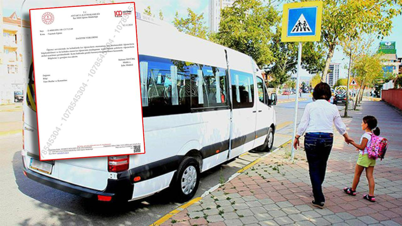 İlçe Milli Eğitim’den Skandal Talimat: Kız Öğrencilerin Ön Koltukta Oturmasını Yasakladılar