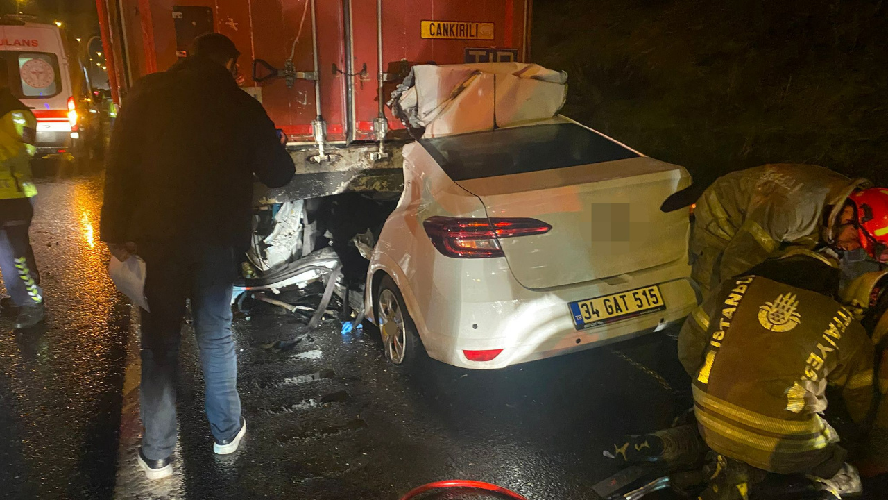 Kuzey Marmara Otoyolu’nda Feci Kaza! 1 Ölü