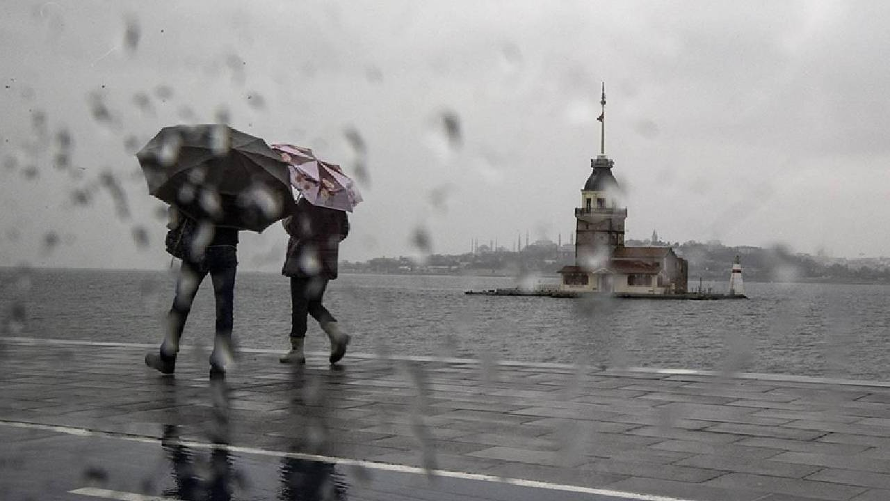 Listede İstanbul da Var! Meteoroloji Uyardı; Sağanak Yağış Geliyor