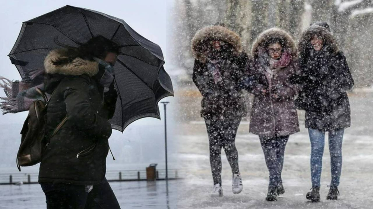 Meteoroloji’den O İllerde Yaşayanlara Uyarı! Kuvvetli Yağış, Kar, Fırtına, Çığ… Hepsi Birden Geliyor