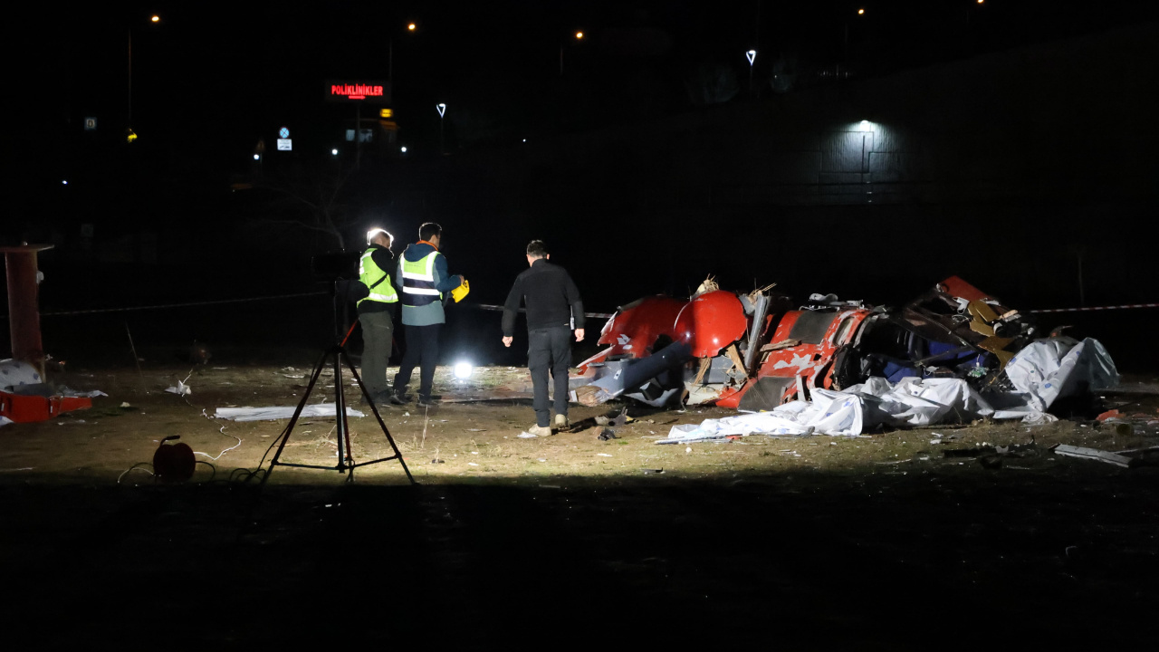 Muğla’da Helikopter Kazası: Kaza Kırım Ekipleri İnceleme Yaptı