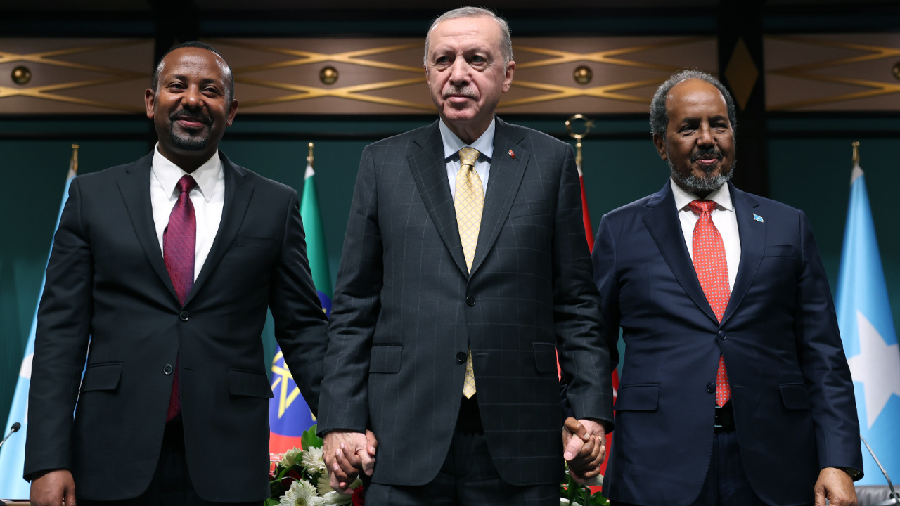 Somali ile Etiyopya Ankara’da Uzlaştı! Liderlerden Cumhurbaşkanı Erdoğan’a Teşekkür