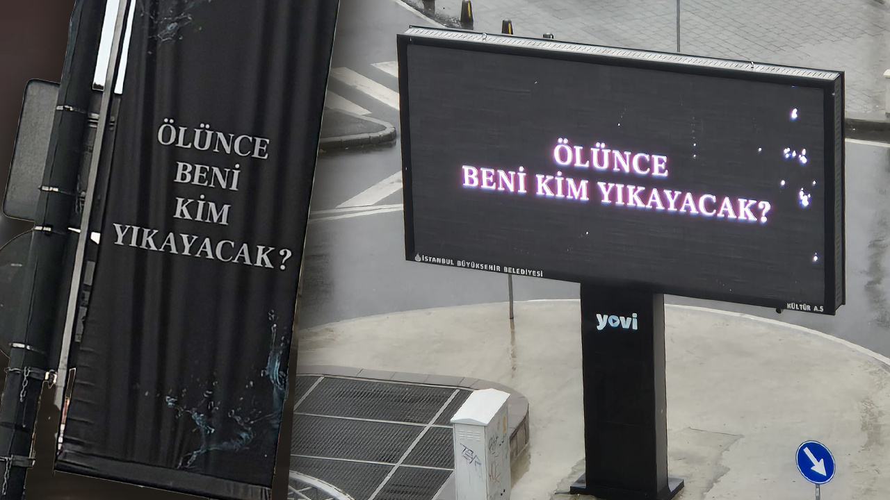 Sosyal Medyada Tepki Yağdı: ‘Ölünce Beni Kim Yıkayacak?’ Afişlerinin Sırrı Çözüldü