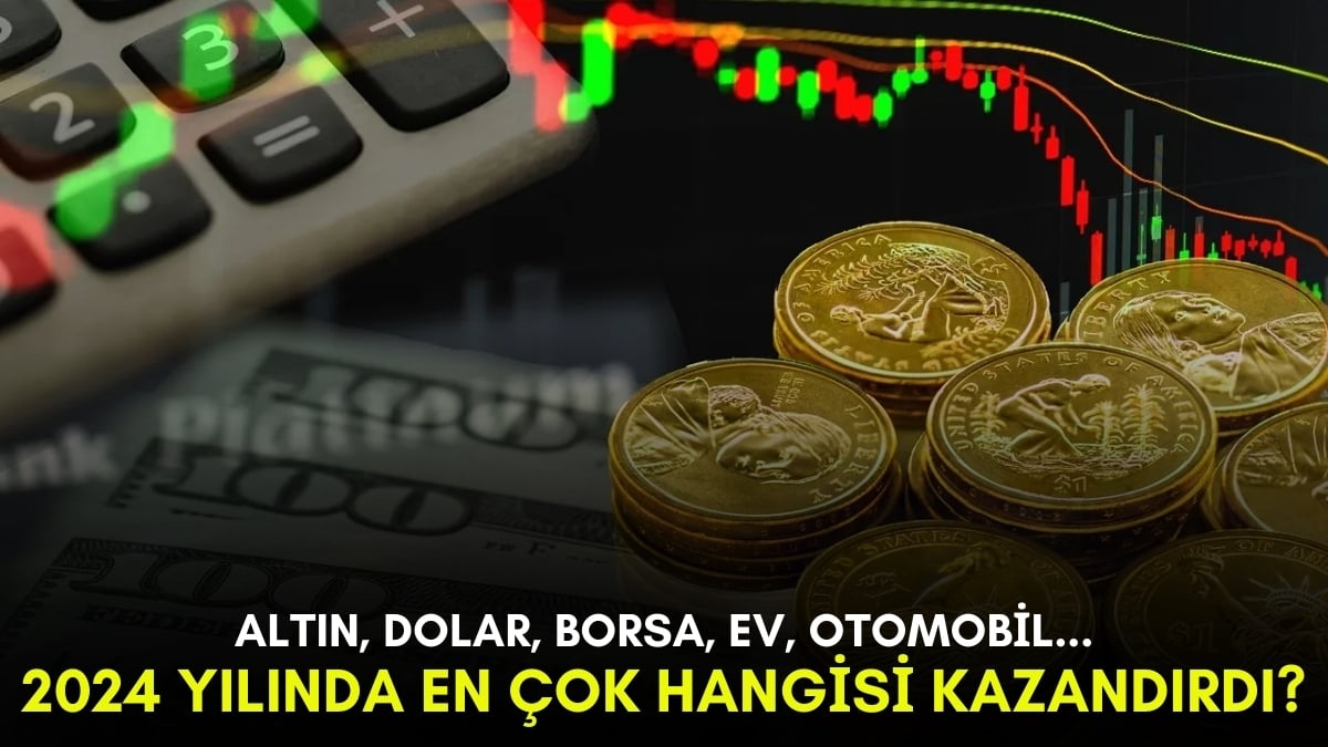 Sadece bu ikisini alan kazandı! Altın, dolar, borsa, otomobil… 2024’ün kazandıran ve kaybettirenleri