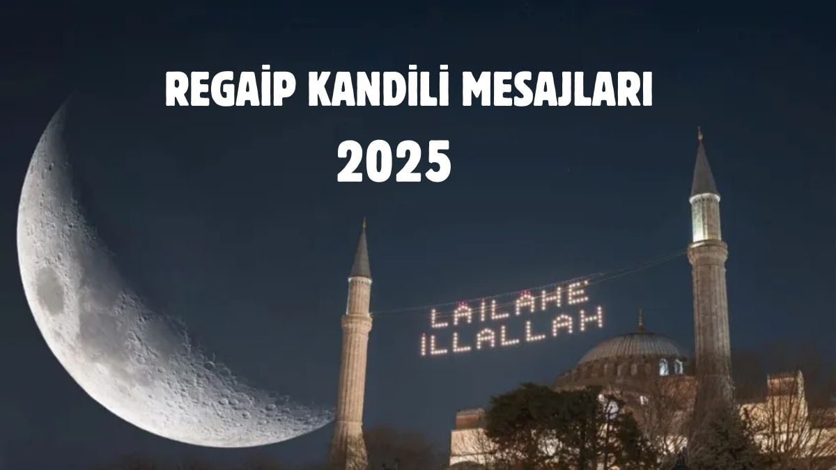 2 Ocak 2025 en güzel Regaip Kandili mesajları: Ayetli, dualı, kandiliniz mübarek olsun sözleri…