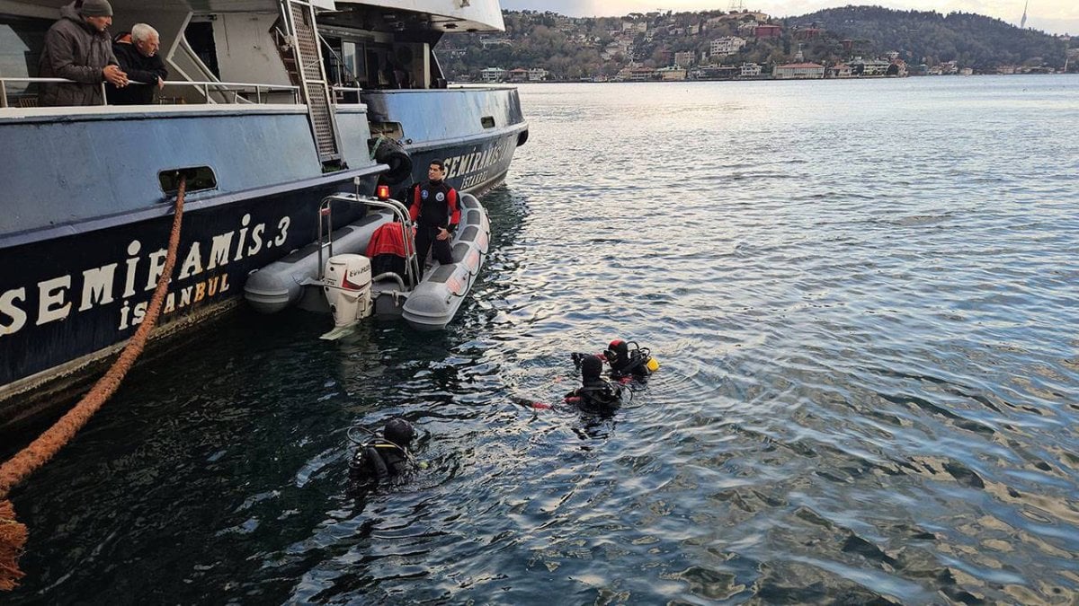 Sarıyer’de iki kardeş denize düşmüştü: İstanbul’da boğaz trafiği askıya alındı