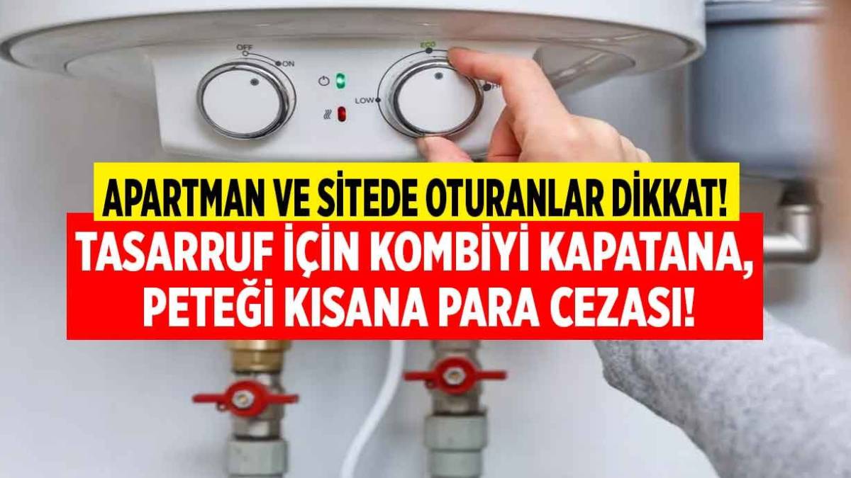 Evinde kombisini kapatana rekor ceza! Apartmanda oturanlar yandı