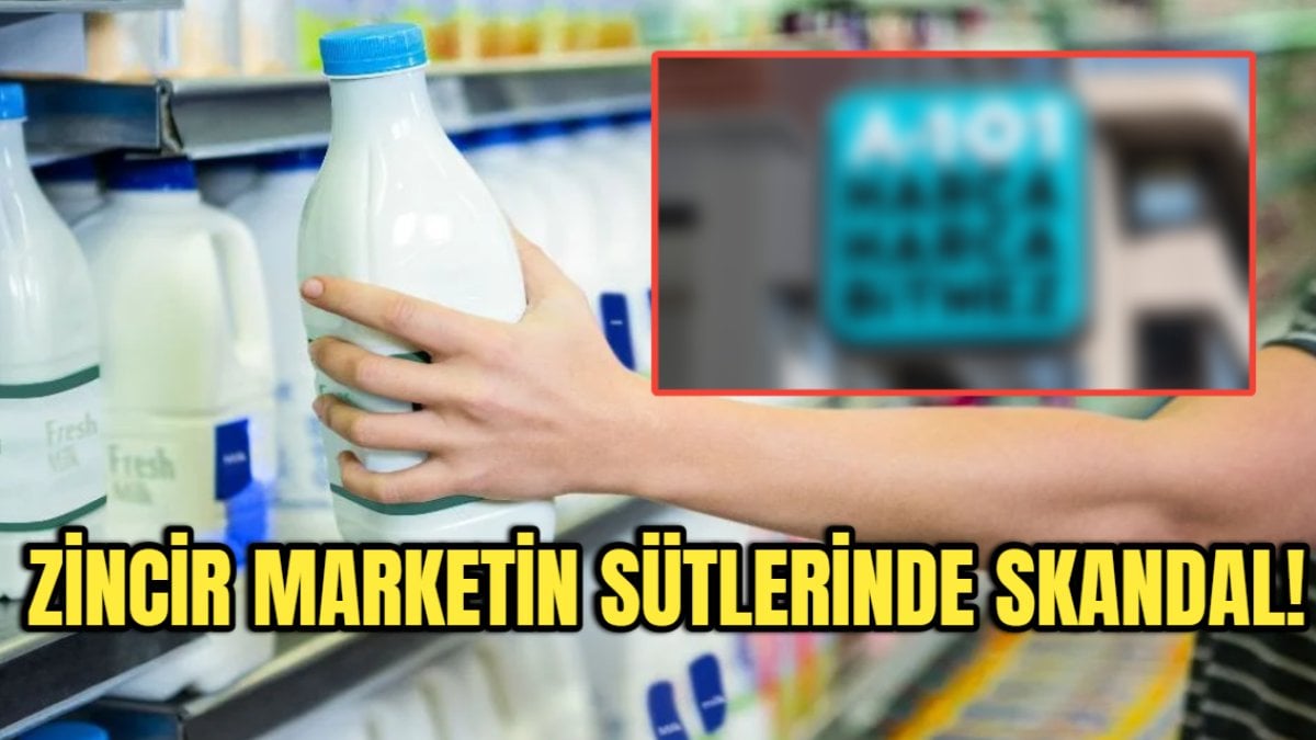 Oradan süt alanlar hemen iade etsin! En çok tercih edilen zincir markette skandal: Süt diye su satılmış, hepsi toplatılıyor