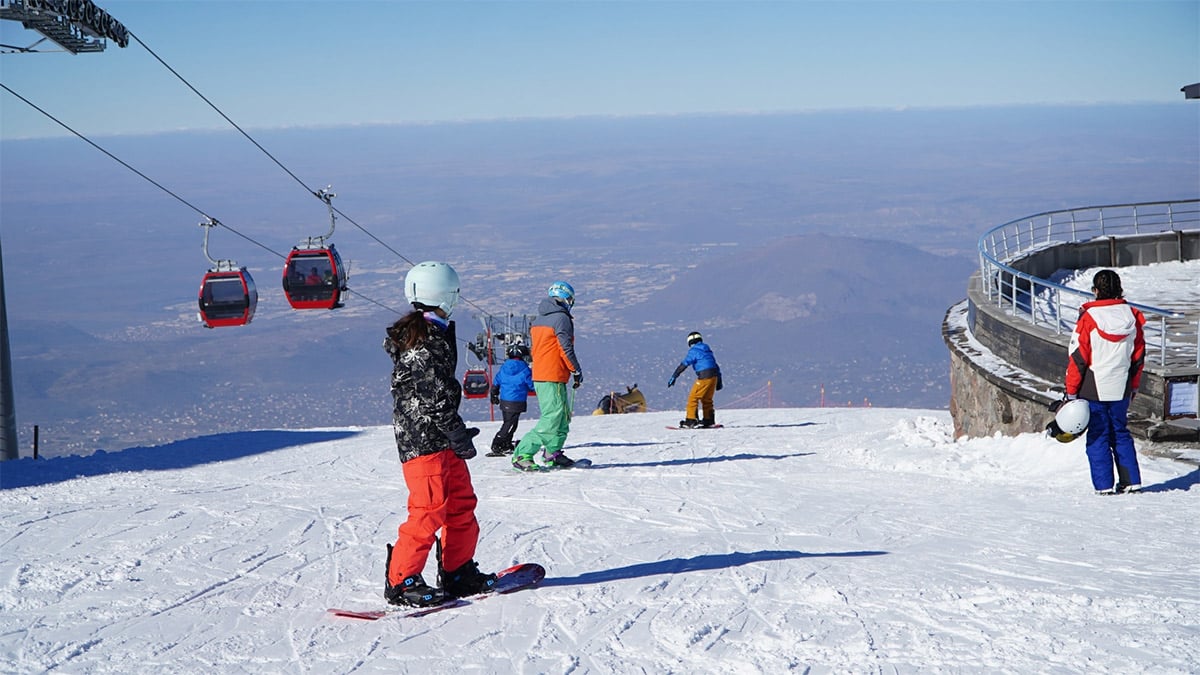 Erciyes’te kayak yaparken düşen Rus turist hayatını kaybetti