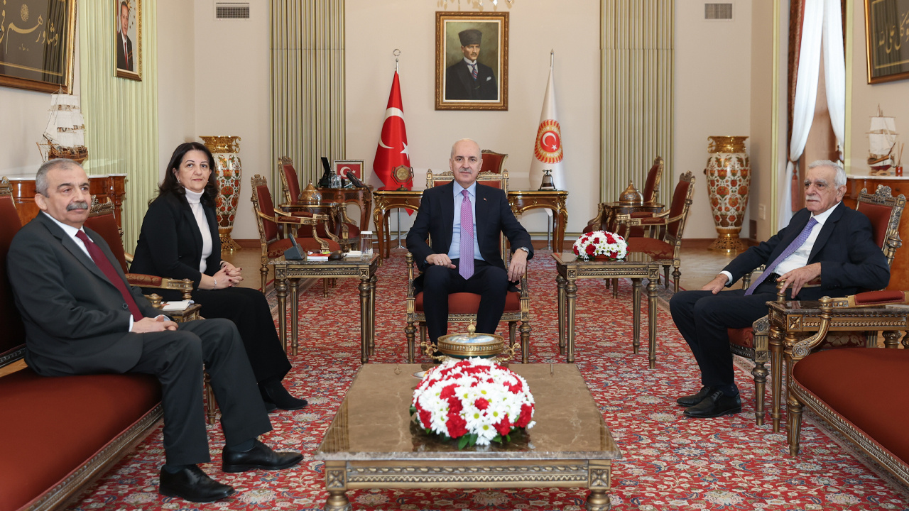 Meclis Başkanı Kurtulmuş ile Görüşen DEM Parti Heyetinden İlk Açıklama: ‘İyi Geçti, Umutluyuz’