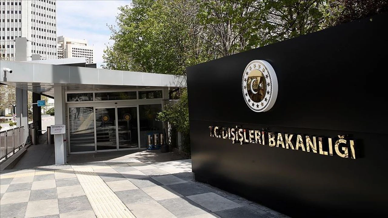 Dışişleri Bakanlığı’ndan ABD’ye Taziye Mesajı