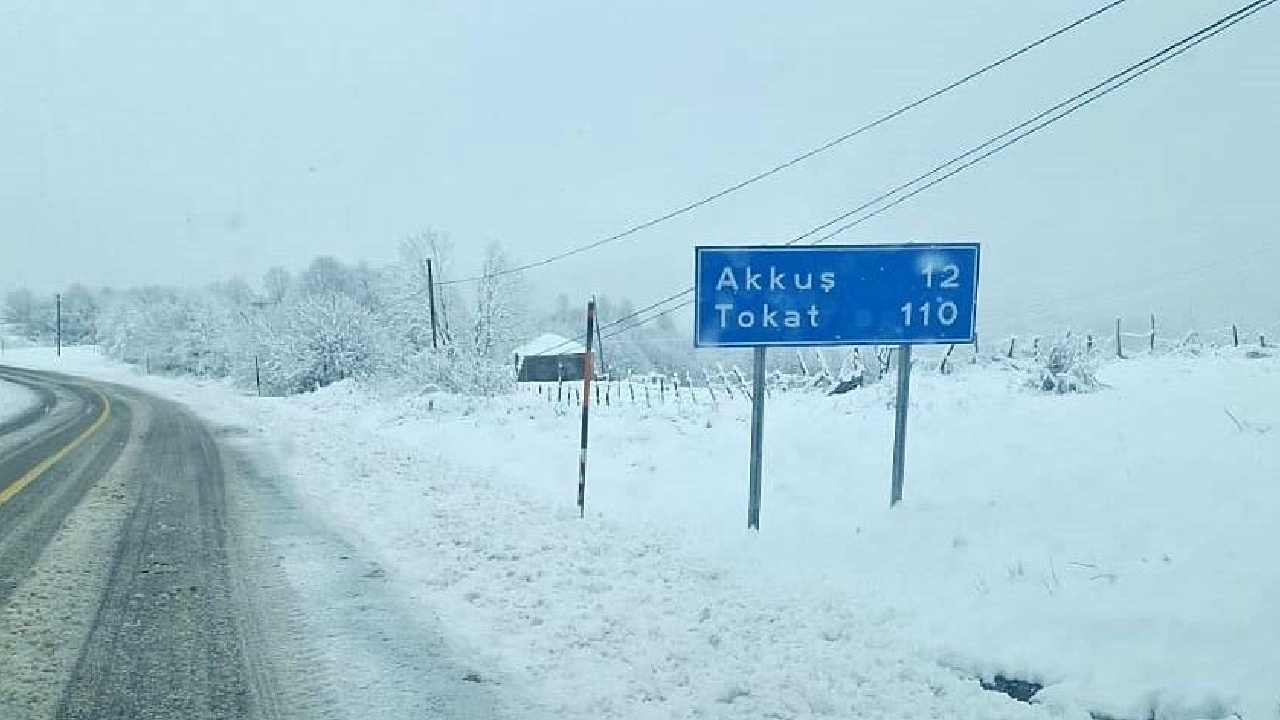 Ordu’da Kar Yağışı Etkisini Gösterdi