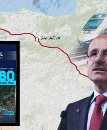 Süper hızlı tren hattı projelendiriliyor! Saatte 350 kilometre hızla gidecek: Ankara-İstanbul arası 80 dakikaya düşecek
