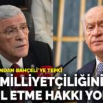 Dervişoğlu’ndan Bahçeli’ye tepki: Türk milliyetçiliğini temsil etme hakkı yok