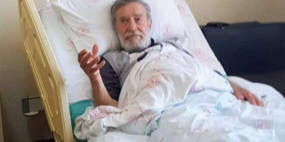 Yeşilçam oyuncusu Ahmet Mekin hastaneye kaldırıldı