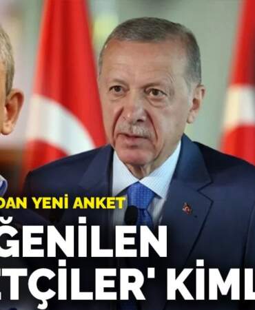 ORC Araştırma’dan yeni anket: ‘En beğenilen siyasetçiler’ kimler?