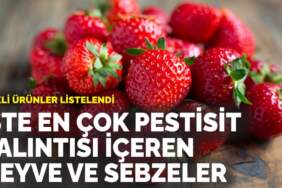 En riskli ürünler listelendi: İşte en çok pestisit kalıntısı içeren meyve ve sebzeler
