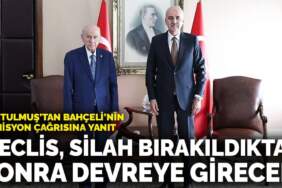 Kurtulmuş’tan Bahçeli’nin komisyon çağrısına yanıt: Meclis, silah bırakıldıktan sonra devreye girecek