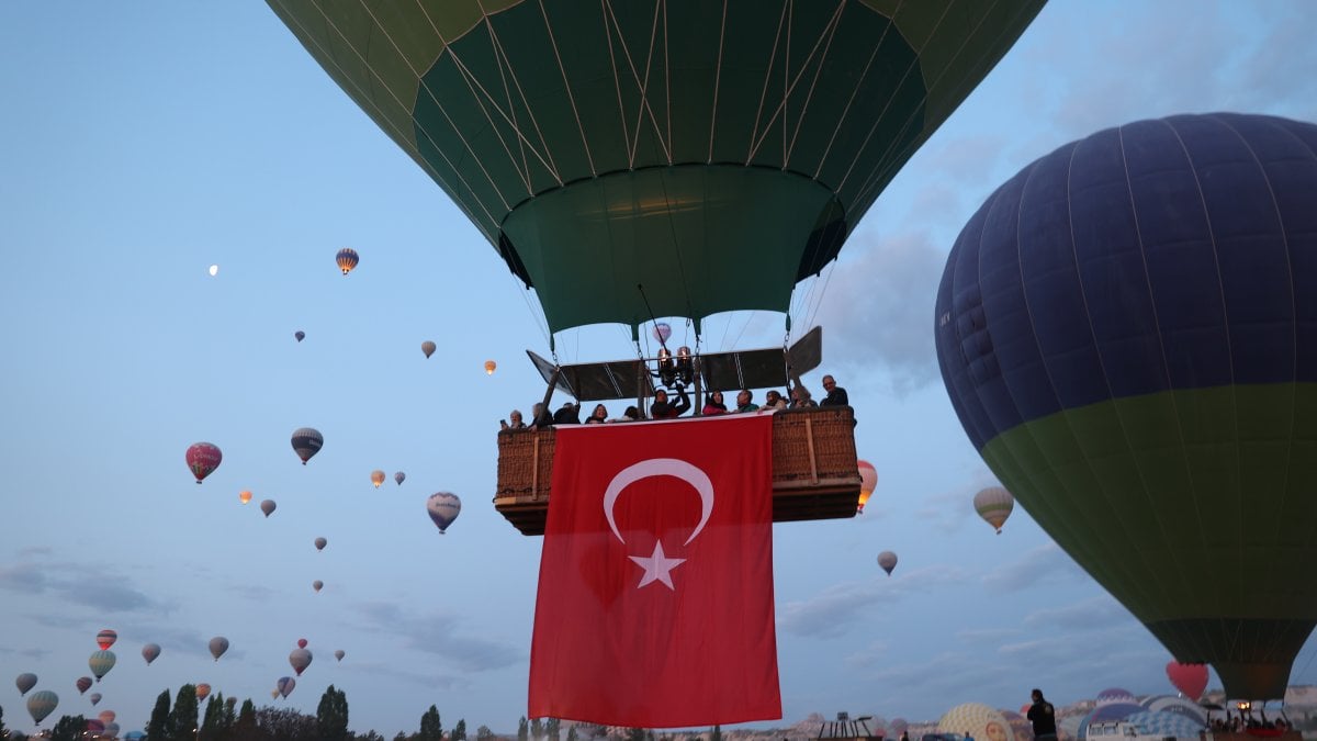 Kapadokya semalarında 19 Mayıs coşkusu
