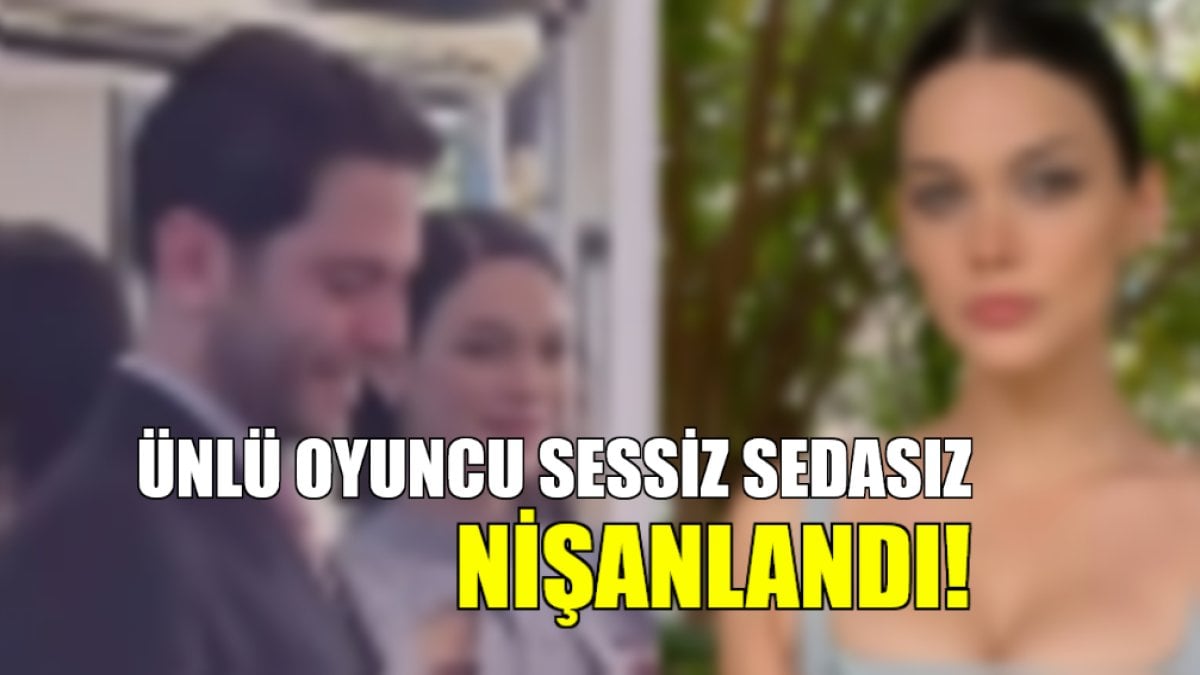Ünlü oyuncu sessiz sedasız nişanlandı! Evlilik yolunda ilk adım: Hayranları şaşkına döndü