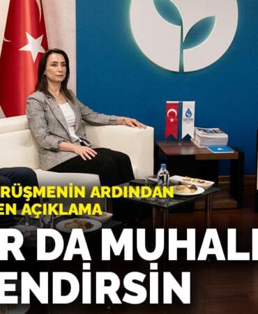 DEM Parti ile görüşmenin ardından DEVA Partisi’nden açıklama: İktidar da muhalefeti bilgilendirsin