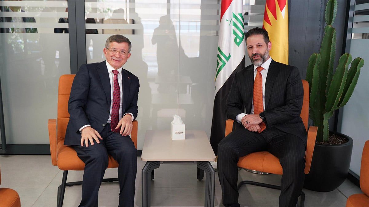 Davutoğlu, Irak Cumhurbaşkanı ve IKBY Başbakan Yardımcısı ile görüştü