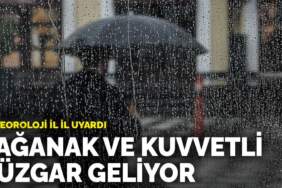 Meteoroloji il il uyardı: Sağanak ve kuvvetli rüzgar geliyor