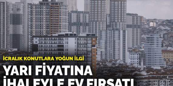 Yarı fiyatına ihaleyle ev fırsatı