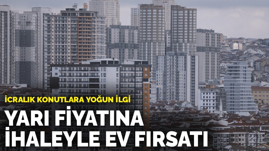 Yarı fiyatına ihaleyle ev fırsatı