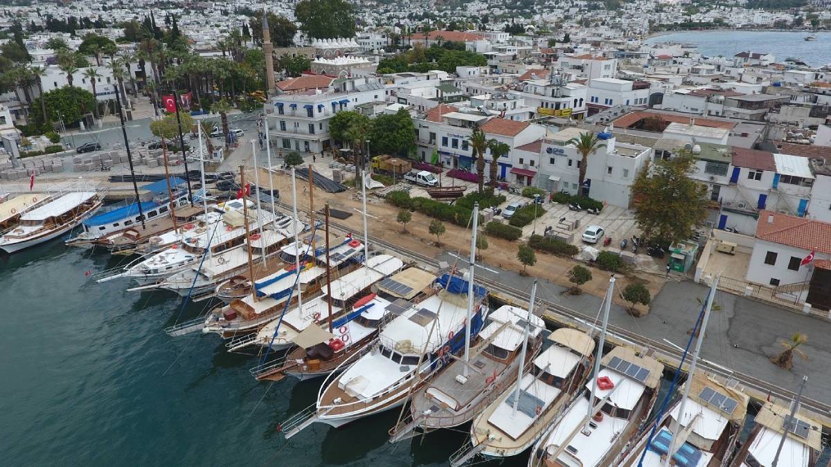 Bodrum ve Gümbet limanları yeni turizm sezonuna hazır