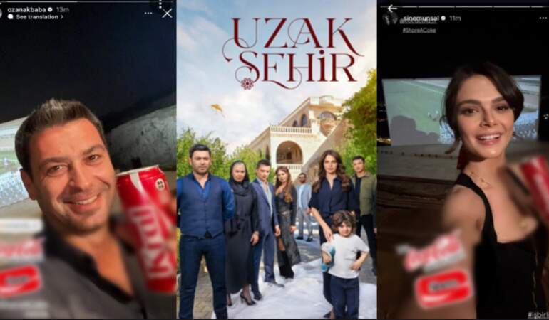 Uzak Şehir dizisinde tepki çeken görüntüler! Coca Cola reklamı yapıldı: Dizi de boykot listesinde