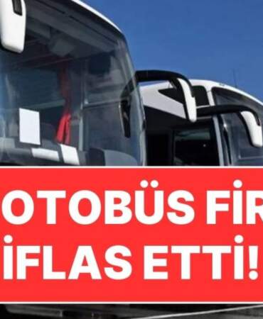 En meşhur firmalardan birisiydi: 88 yıl önce kurulan Türk otobüs devi resmen iflas etti!